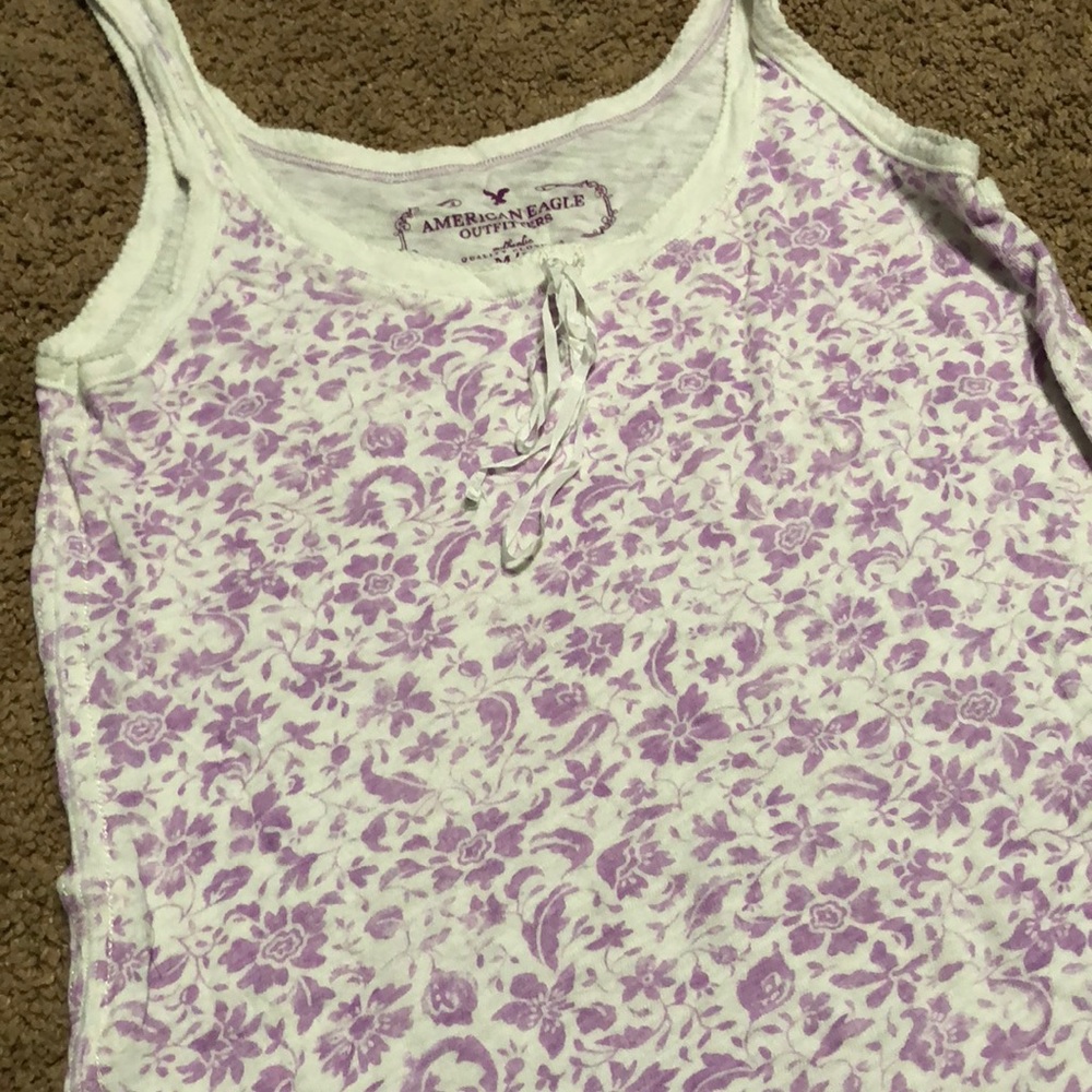 Floral tank top